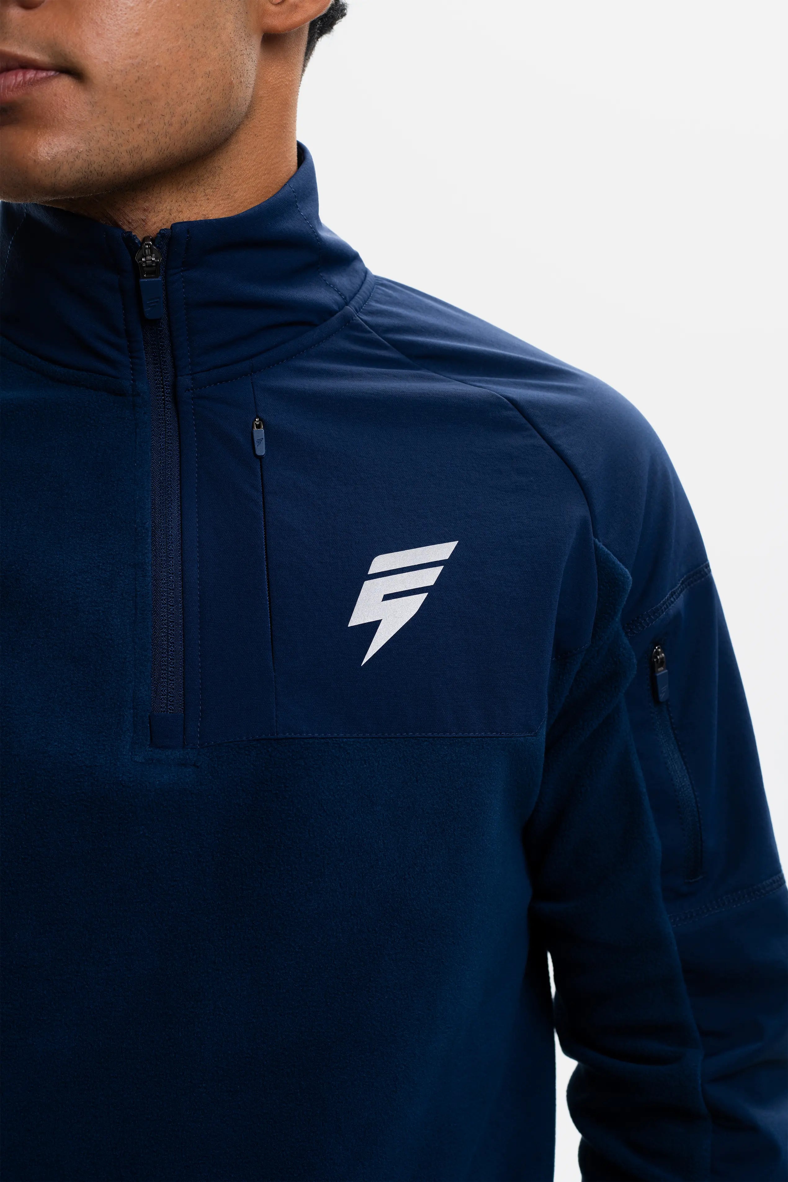 TRAIL 1/4 TRACKSUIT - NAVY