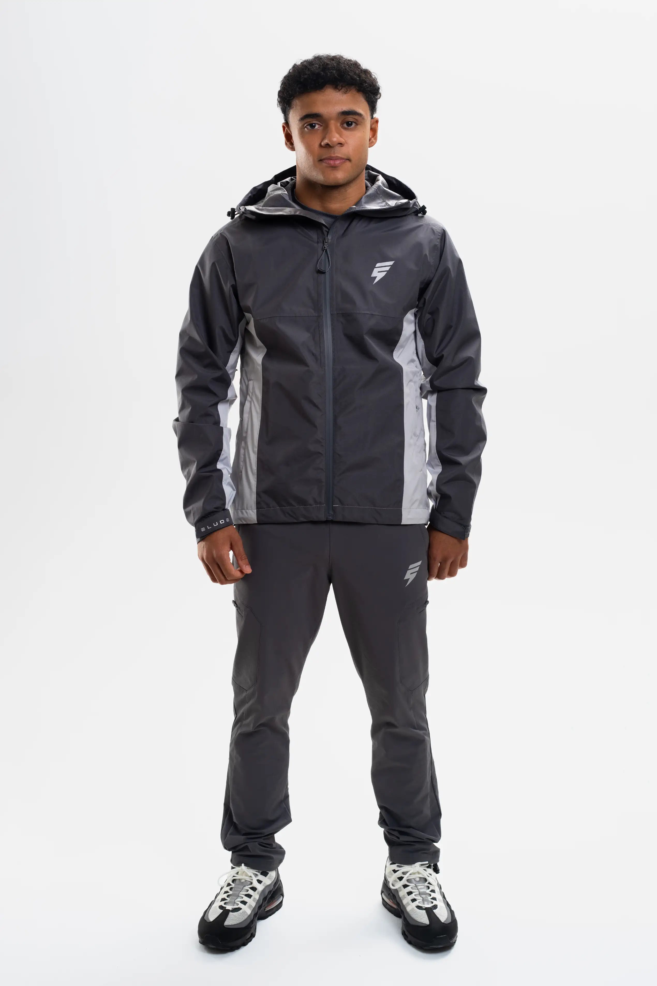 STORM TRAIL TRACKSUIT - LIGHT GREY/COAL
