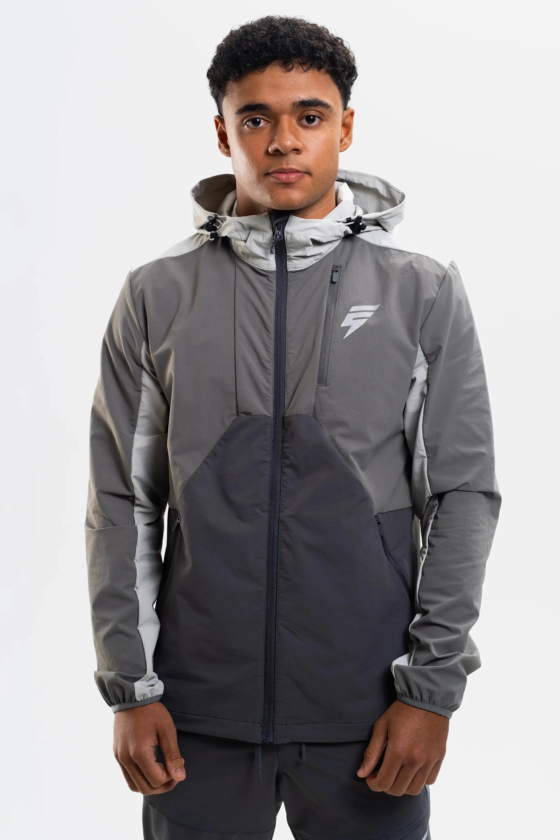 APEX JACKET - COAL/GREY/LIGHT GREY
